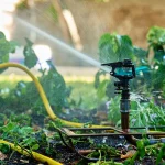 Système d'irrigation relié à une citerne souple